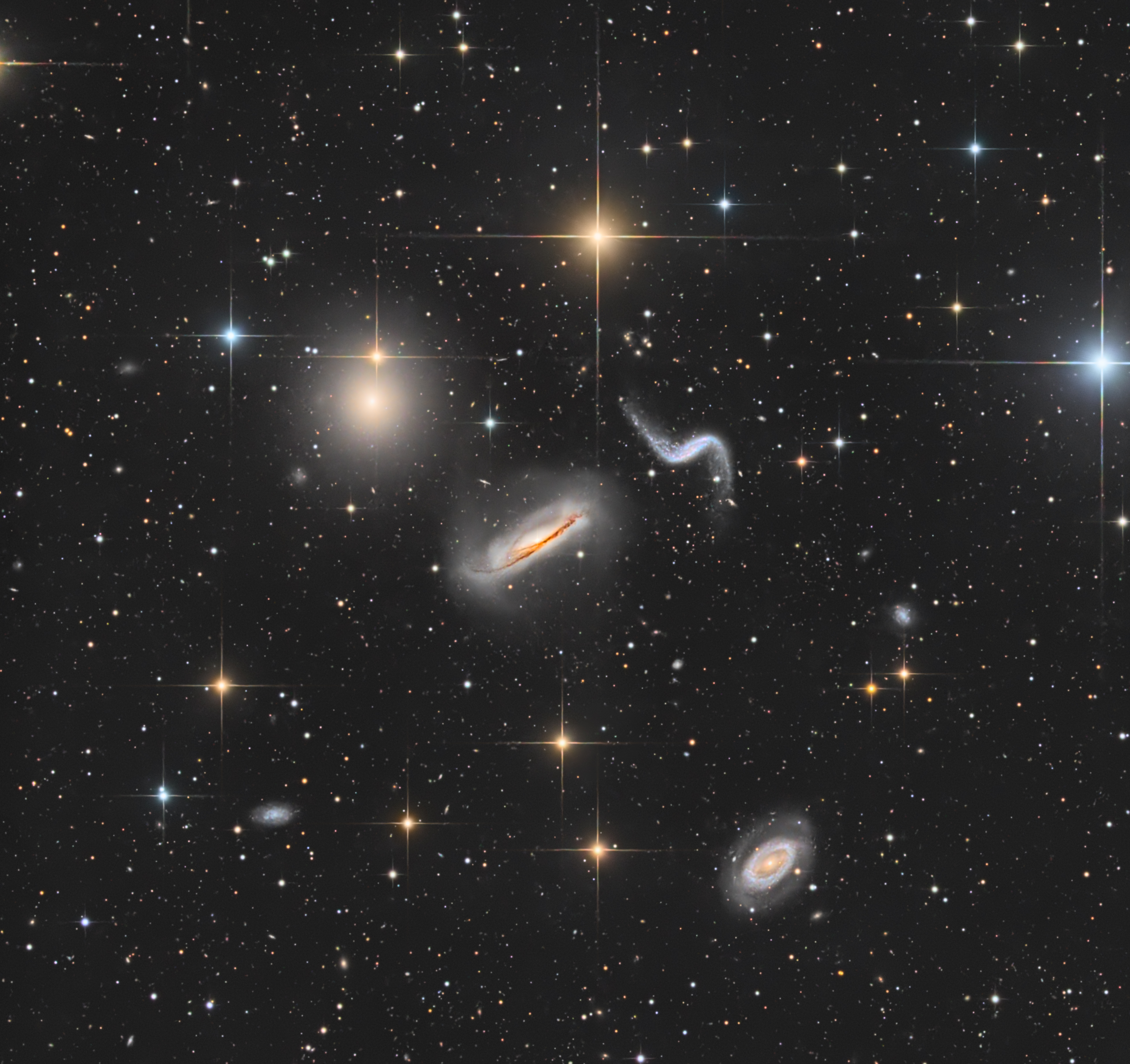 NASA Astronomy Picture of the Day: Hickson 44 in Leo